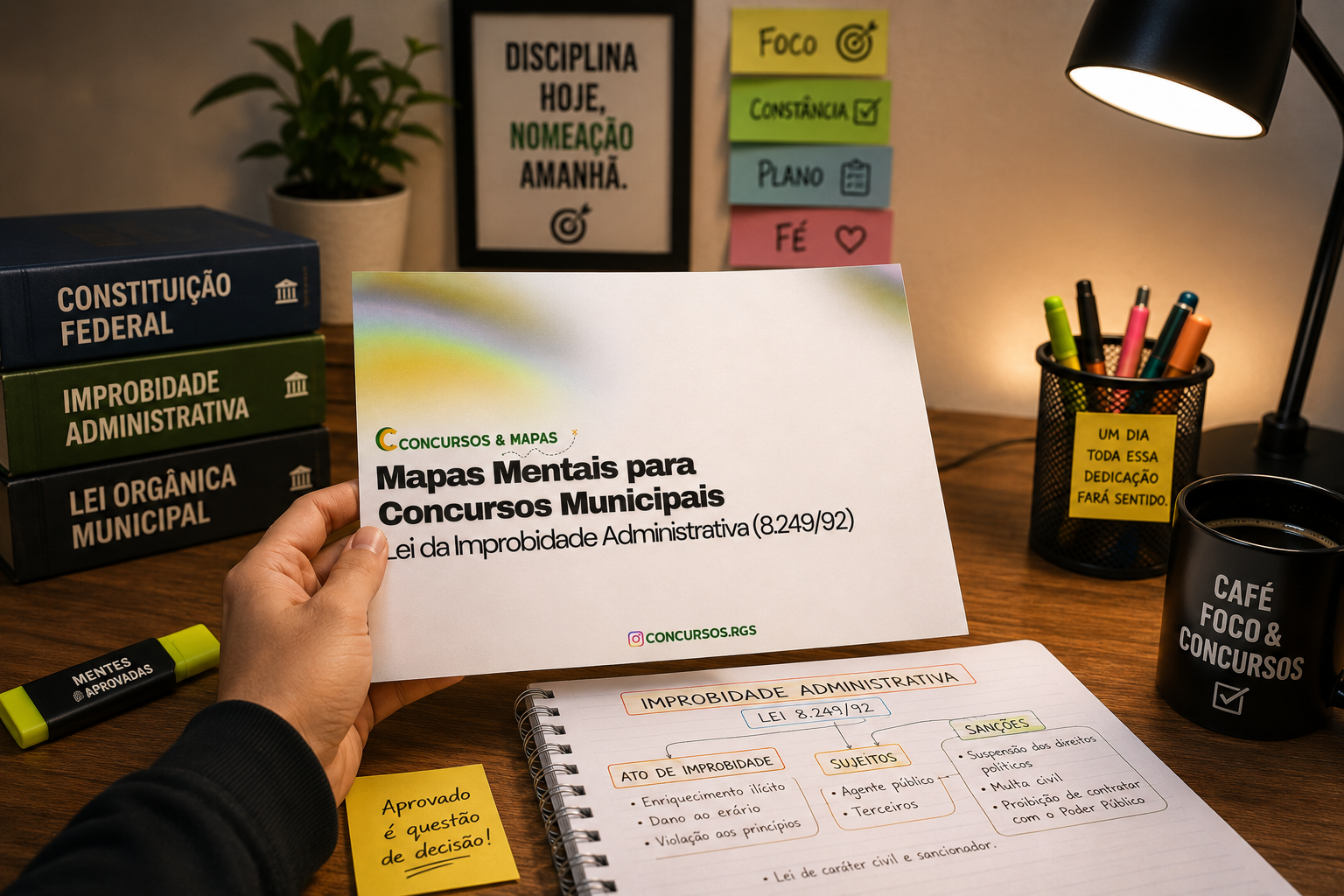 Mapas Mentais para Concursos Municipais